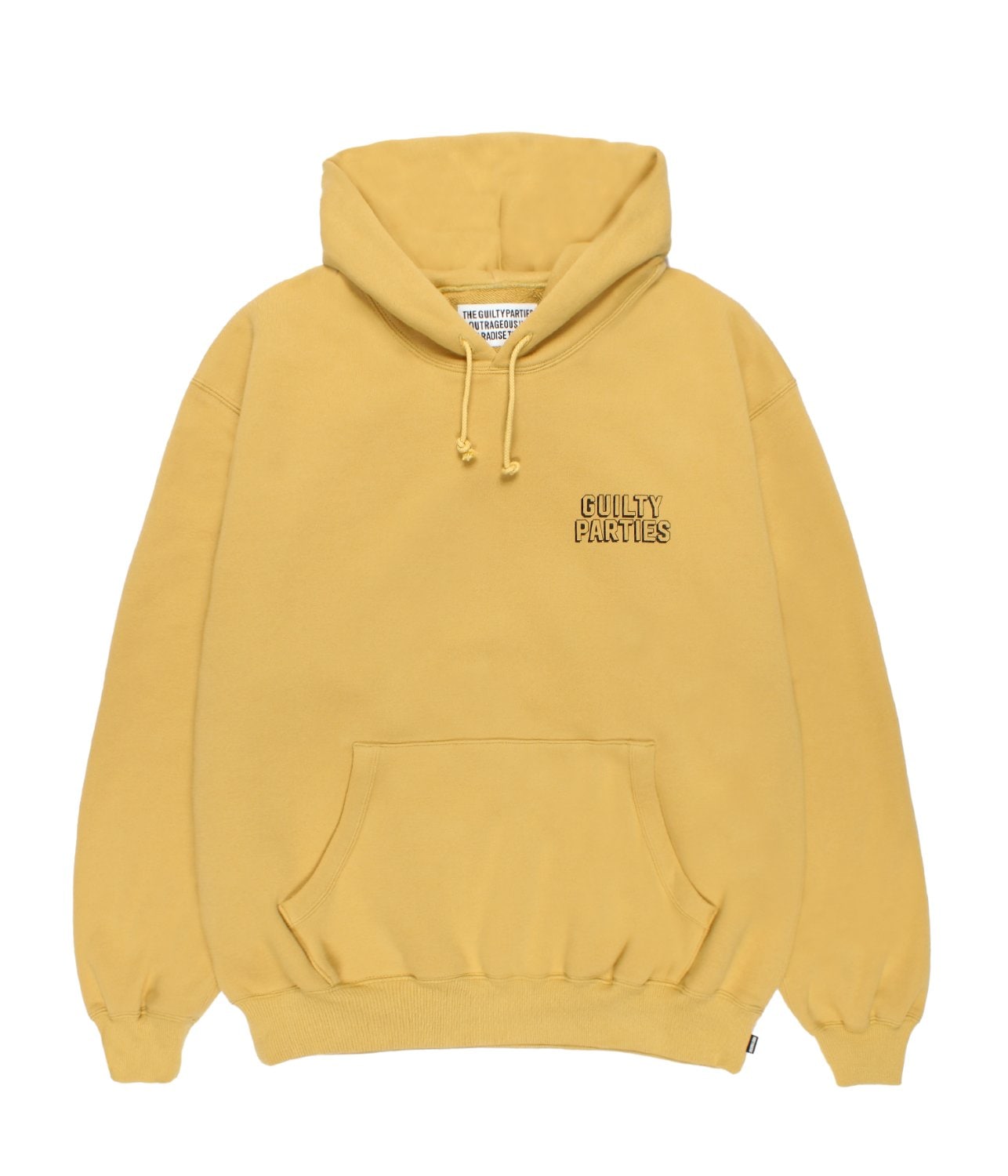 visvim JUMBO SB SWEAT L/S DMGD (0126105010023) BLACK