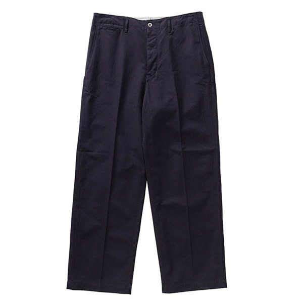 WACKO MARIA ワコマリア DOUBLE PLEATED CHINO TROUSERS (NAVY
