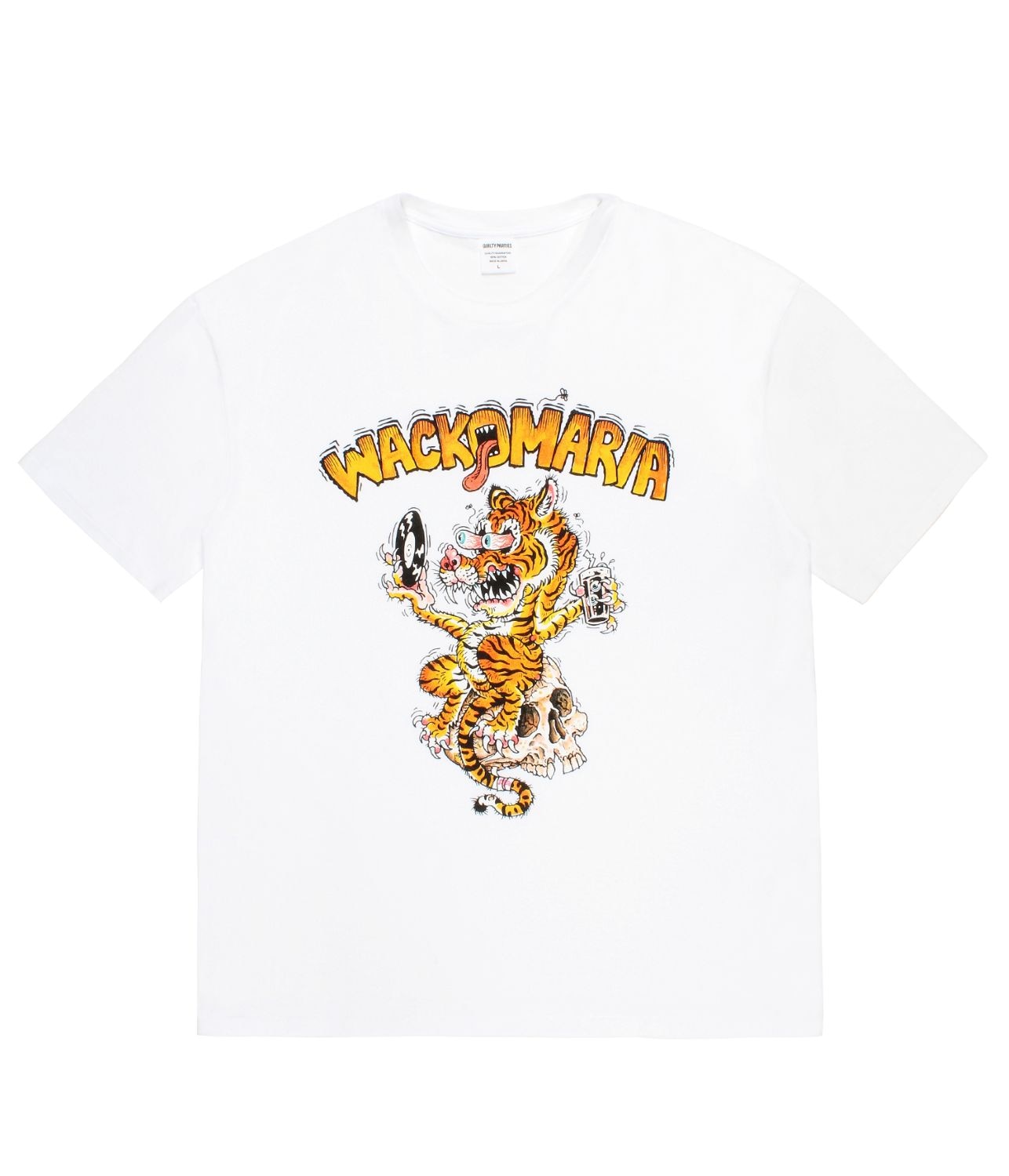 2026SS】 TIM LEHI / WASHED HEAVY WEIGHT CREW NECK T-SHIRT (WHITE