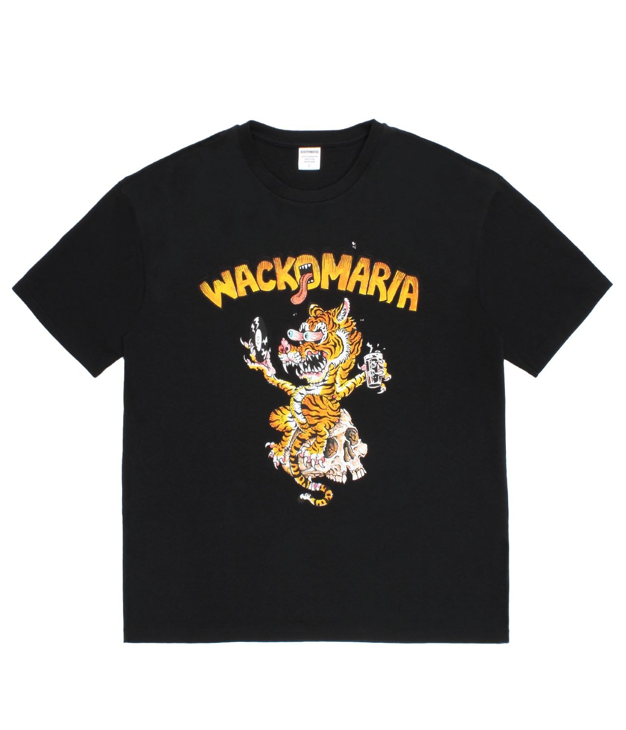 WACKO MARIA / TIM LEHI / WASHED HEAVY WEIGHT CREW NECK T-SHIRT
