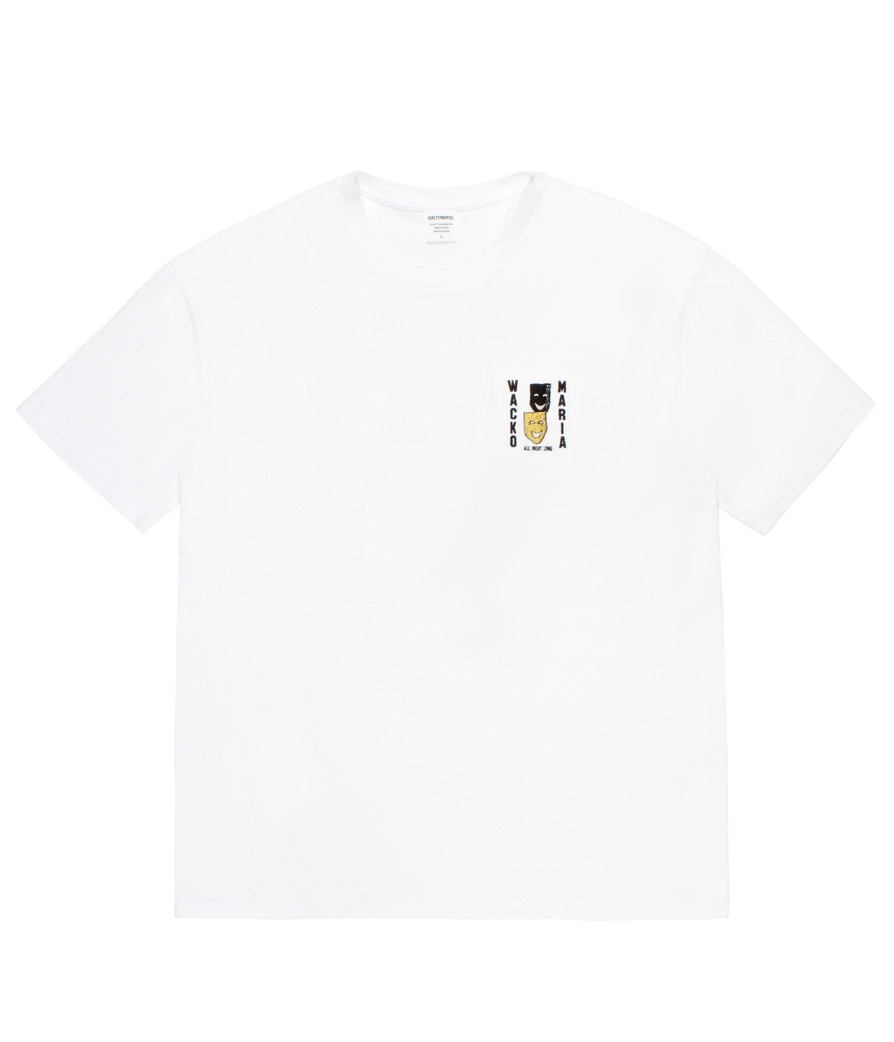 charbon / POCKET DRY BIG T-SHIRTS WHITE