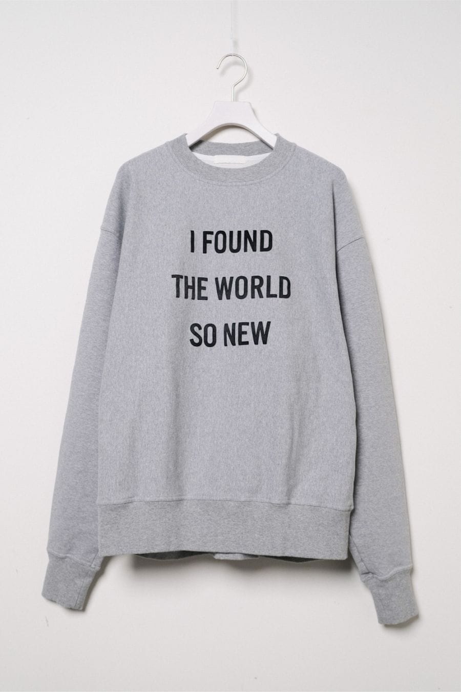 visvim JUMBO SB SWEAT L/S DMGD (0126105010023) BLACK