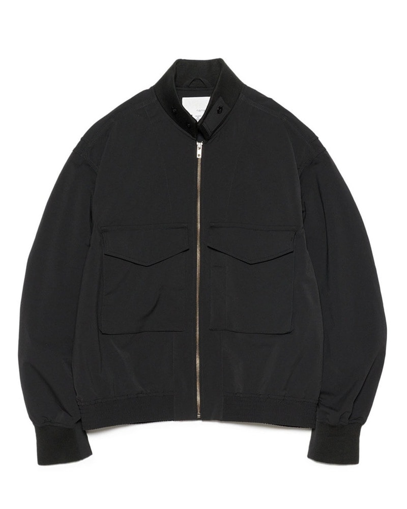 visvim motors club VARSITY BLOUSON (0125305013004) BLACK
