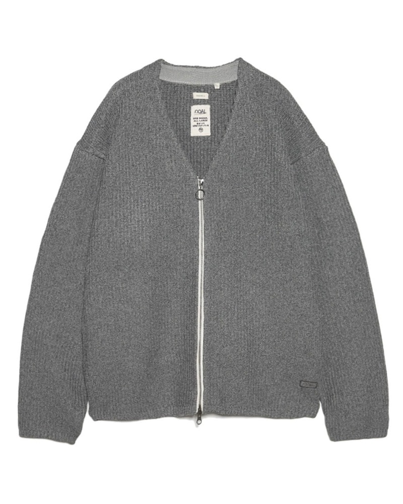 CIENTO WEB STORE - nanamica 26SS】 5G Zip Cardigan (Heather Gray