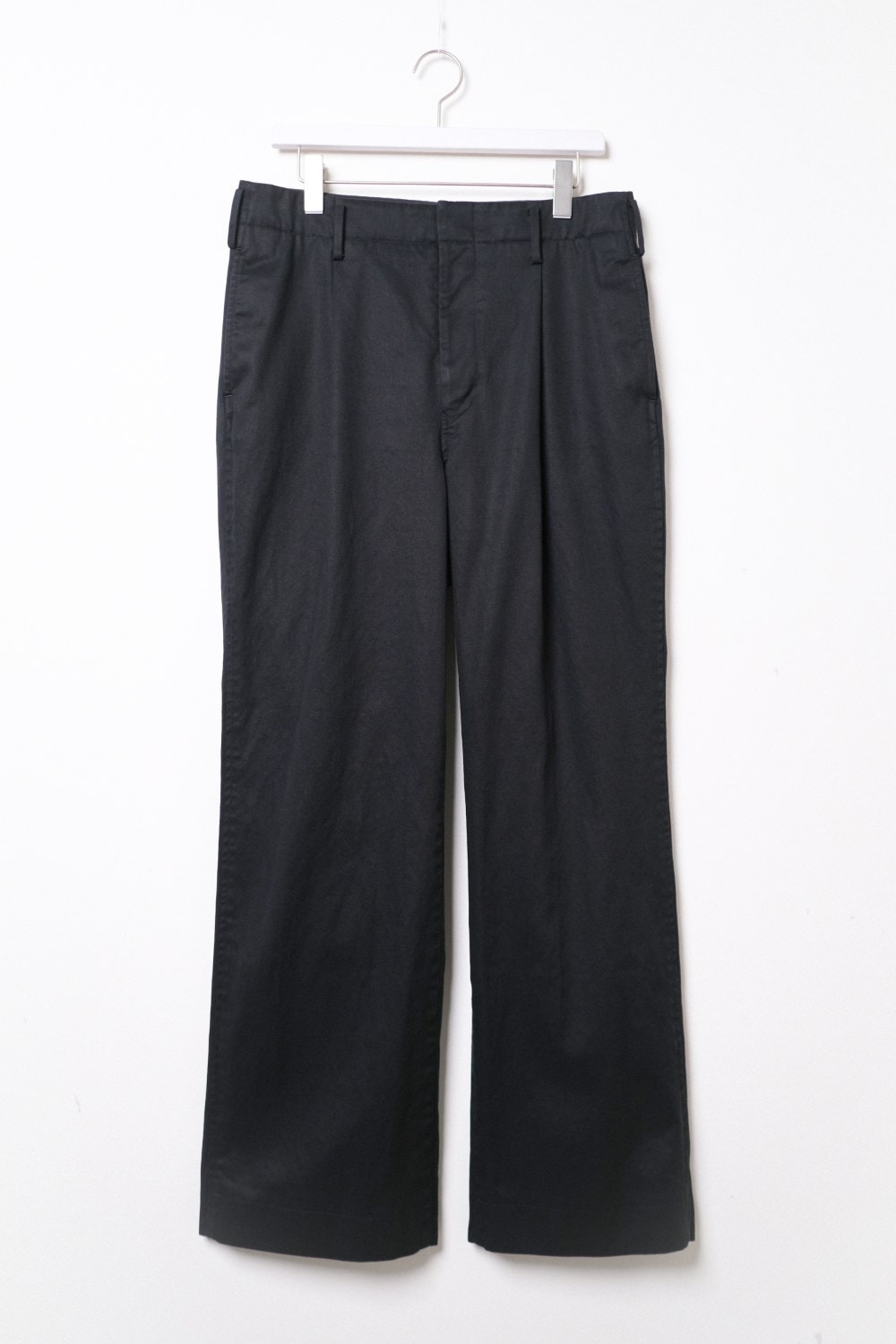 24AW】 AURALEE｜BRUSHED SUPER FINE WOOL FLANNEL SLACKS (LIGHT BLUE)