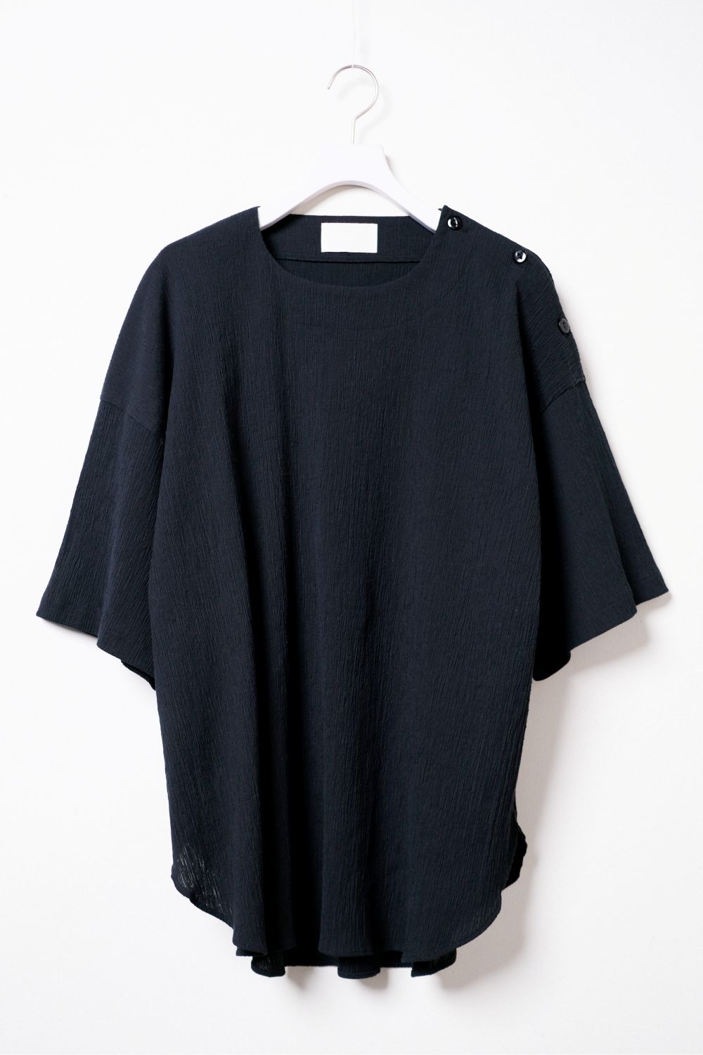 charbon / BACK LOGO DRY BIG T-SHIRTS BLACK