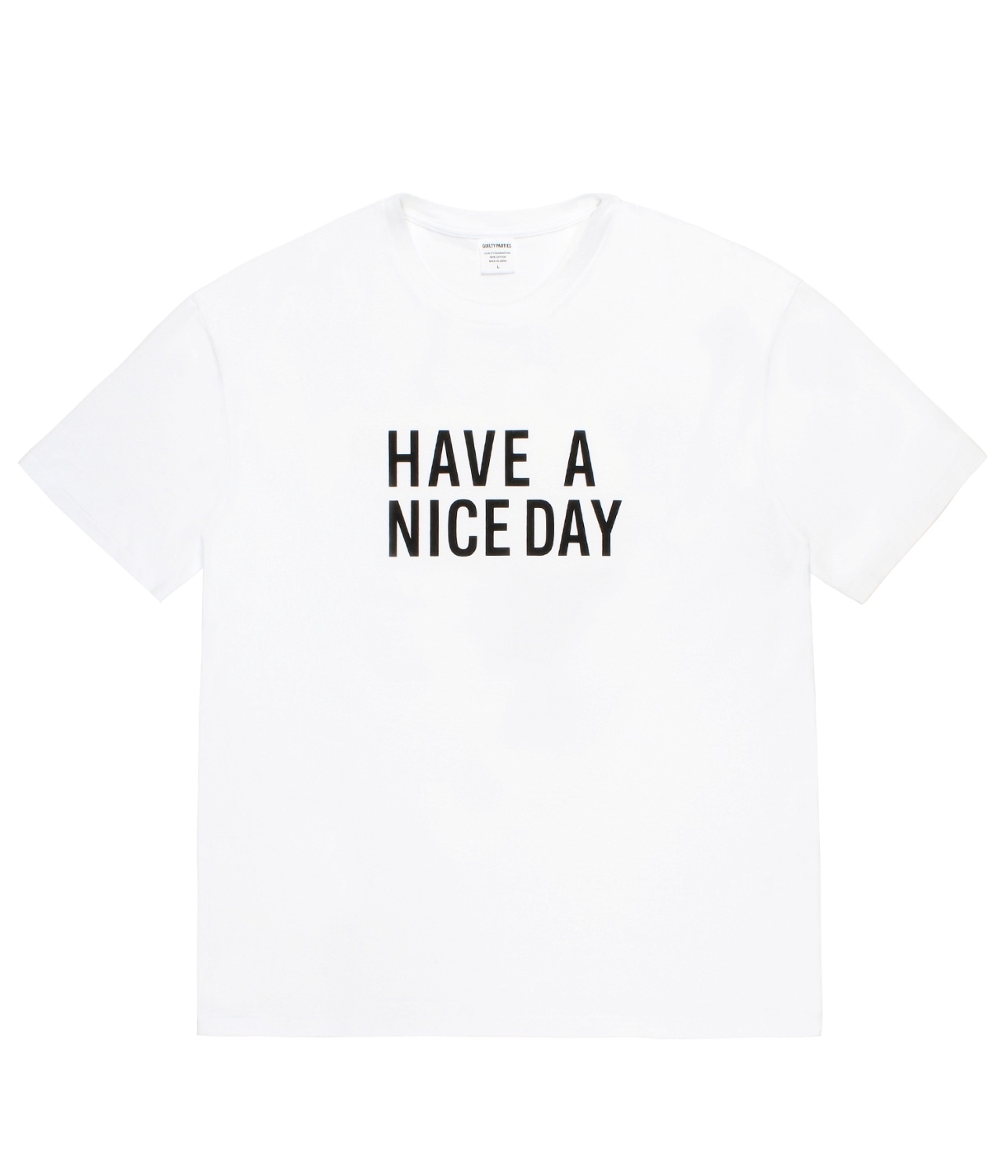 charbon / BACK LOGO DRY BIG T-SHIRT BLACK