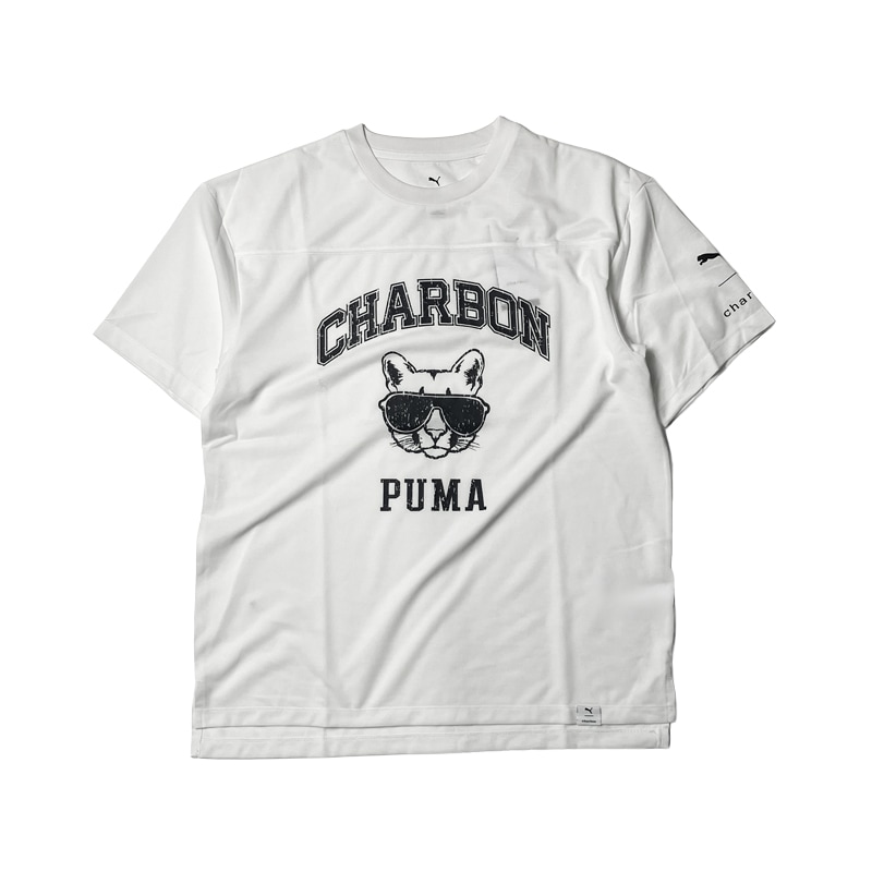 charbon / PUMA × CHARBON T-SHIRTS WHITE