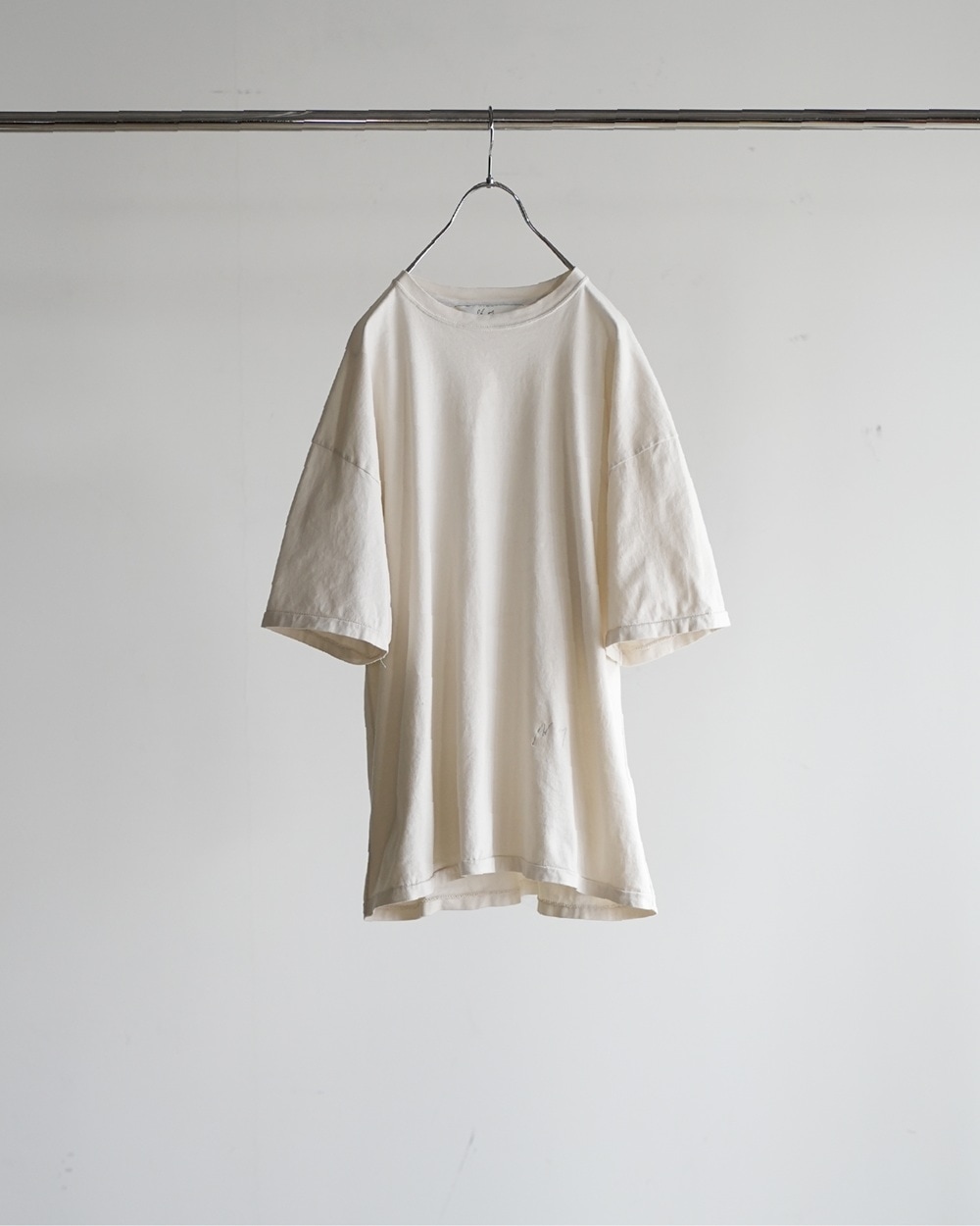 charbon / POCKET DRY BIG T-SHIRTS WHITE