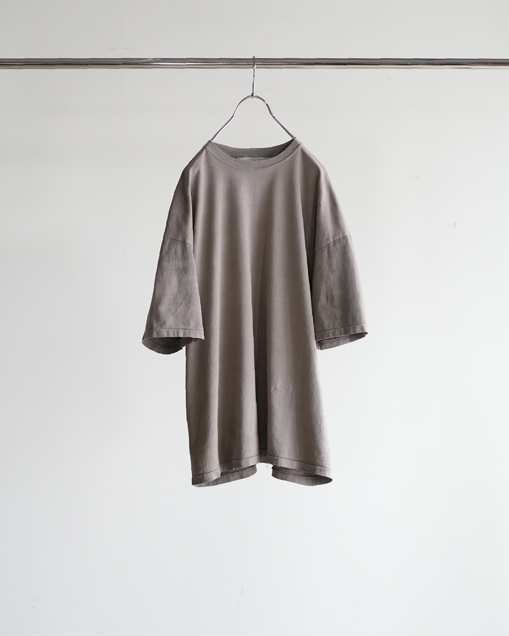 charbon / POCKET DRY BIG T-SHIRTS WHITE