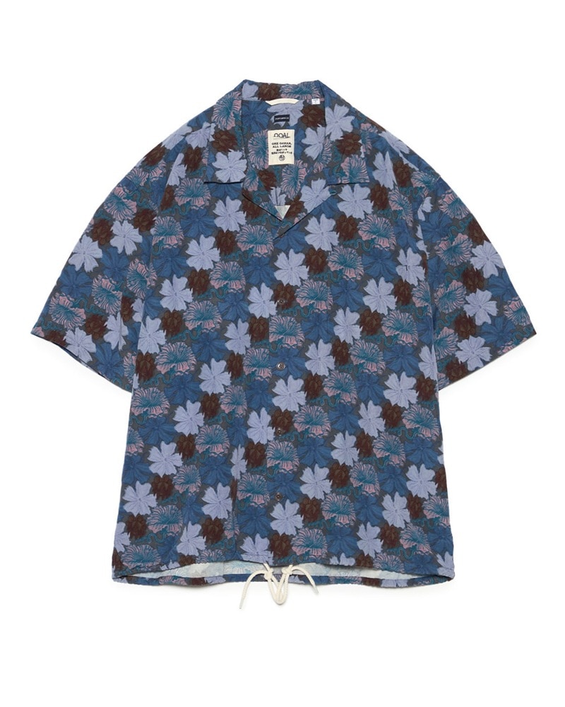 ナナミカ Shell Coat & Liberty organics Tシャツ CIENTO WEB STORE - nanamica 26SS】 Open Collar Panama S/S Shirt