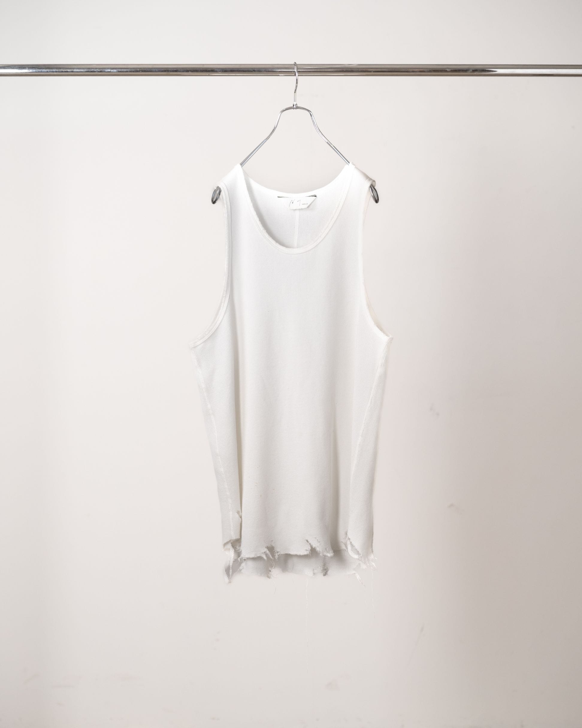 DAMAGE WAFFLE TANK (D.BROWN) ANC-STD-CT04 - ANCELLM アンセルムの通販