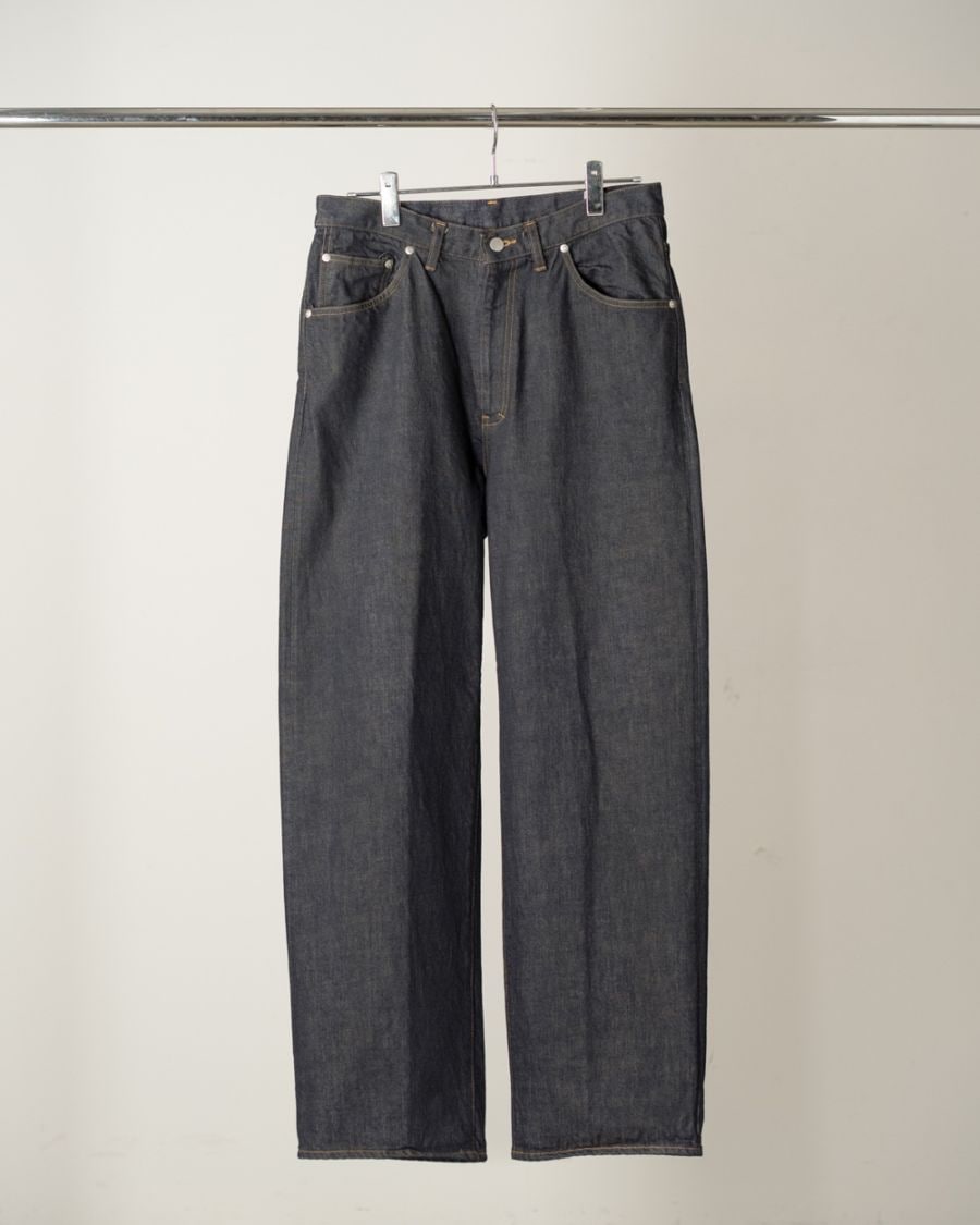 26AW】ANCELLM アンセルム #08 SELVEDGE MIDDLE STRAIGHT 5P DENIM
