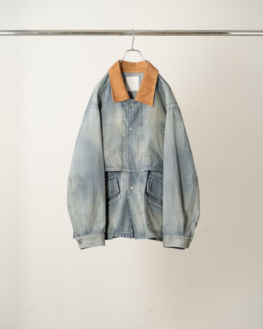 26AW】TYPE-1 DENIM JACKET OW (INDIGO) ANC-STD-JK01 ANCELLM