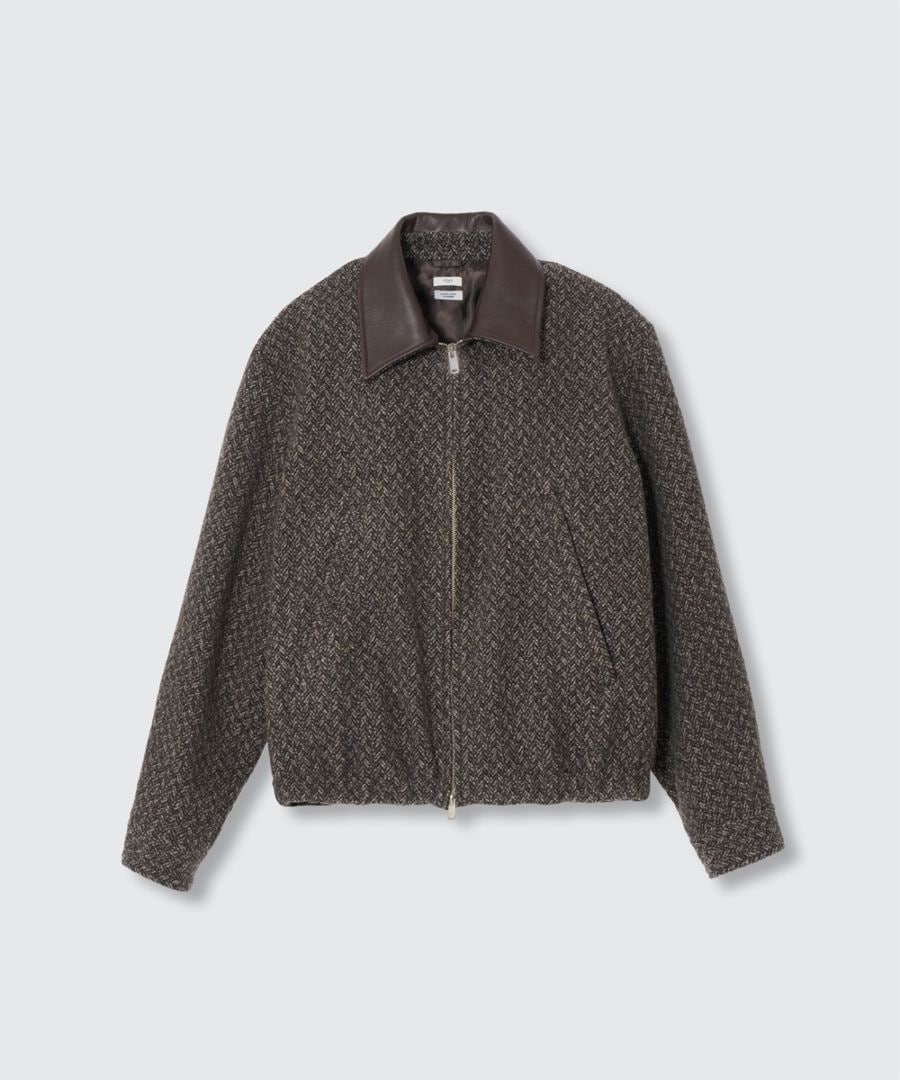 26SS】 CUPRO REVERSIBLE JACKET (BLACK) ANC-JK81 - ANCELLM