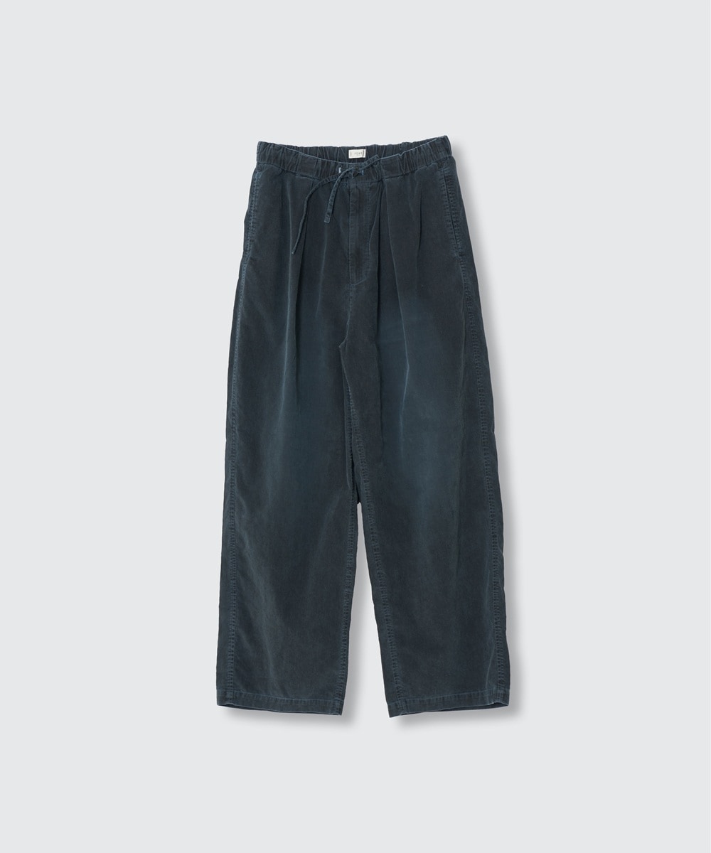 WACKO MARIA ワコマリア DOUBLE PLEATED CHINO TROUSERS (NAVY
