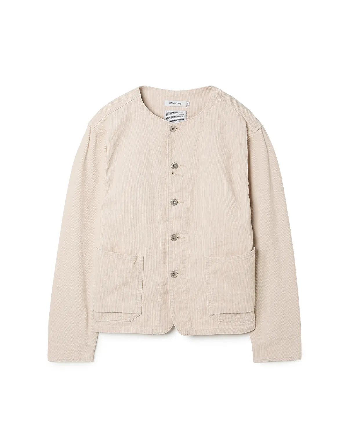 nonnative 2026AW WORKER JACKET COTTON CORD (NATURAL) NN-J4909の通販