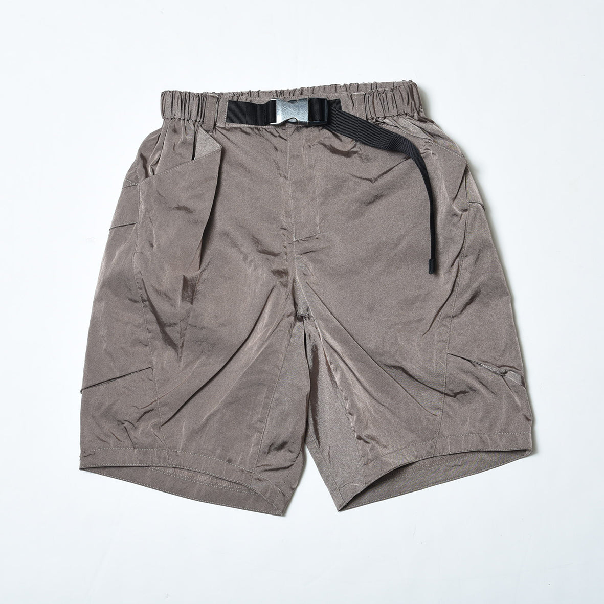 charbon / LIMONTA NYLON CARGO SHORTS BLACK