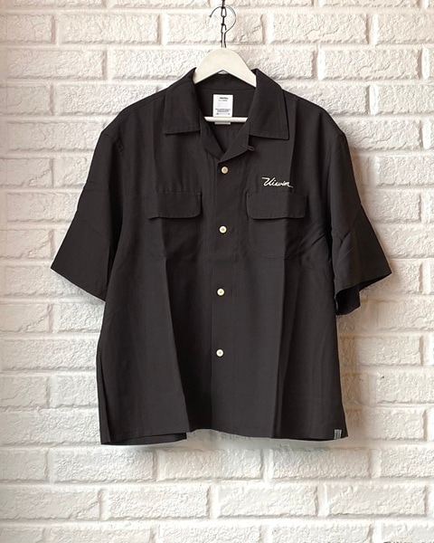 WACKO MARIA/ワコマリア】OMBRE CHECK OPEN COLLAR SHIRT S/S (TYPE-1