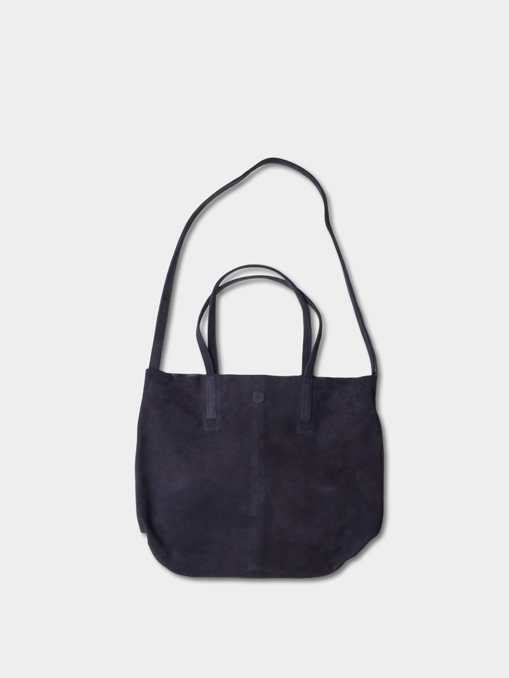Morphee モルフェ 3WAY MIDIUM TOTE - SHORT (OIL SUEDE NAVY) MS-ONV