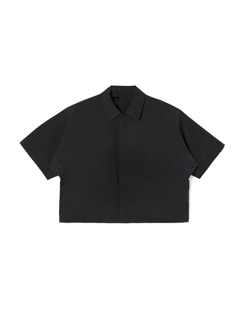 visvim motors club CROSBY SHIRT S/S (0125305011005)LT.BLUE