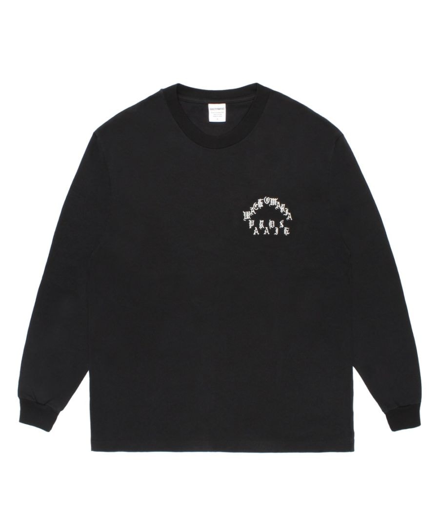 WACKO MARIA ワコマリア WASHED HEAVY WEIGHT CREW NECK LONG SLEEVE T