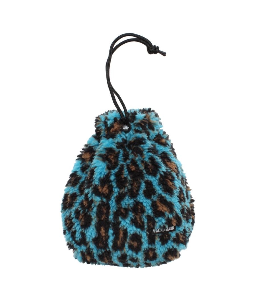 WACKO MARIA/ワコマリア】LEOPARD POUCH (TYPE-2) (BLUE) 26FW-WMA