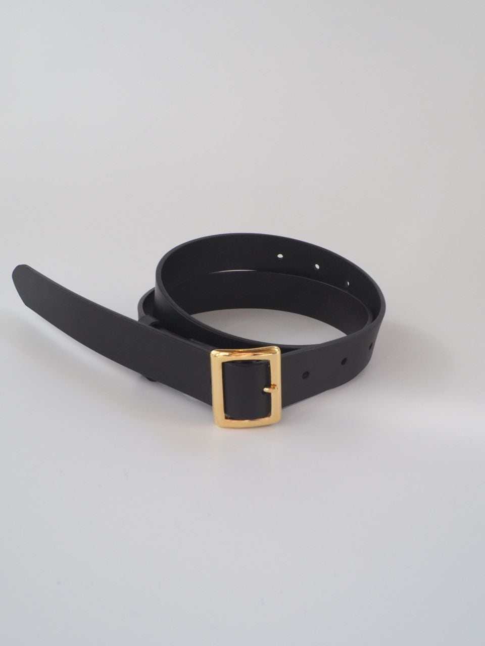 2026FW】SQUARE BUCKLE BELT（BLACK）A00B07RPの通販
