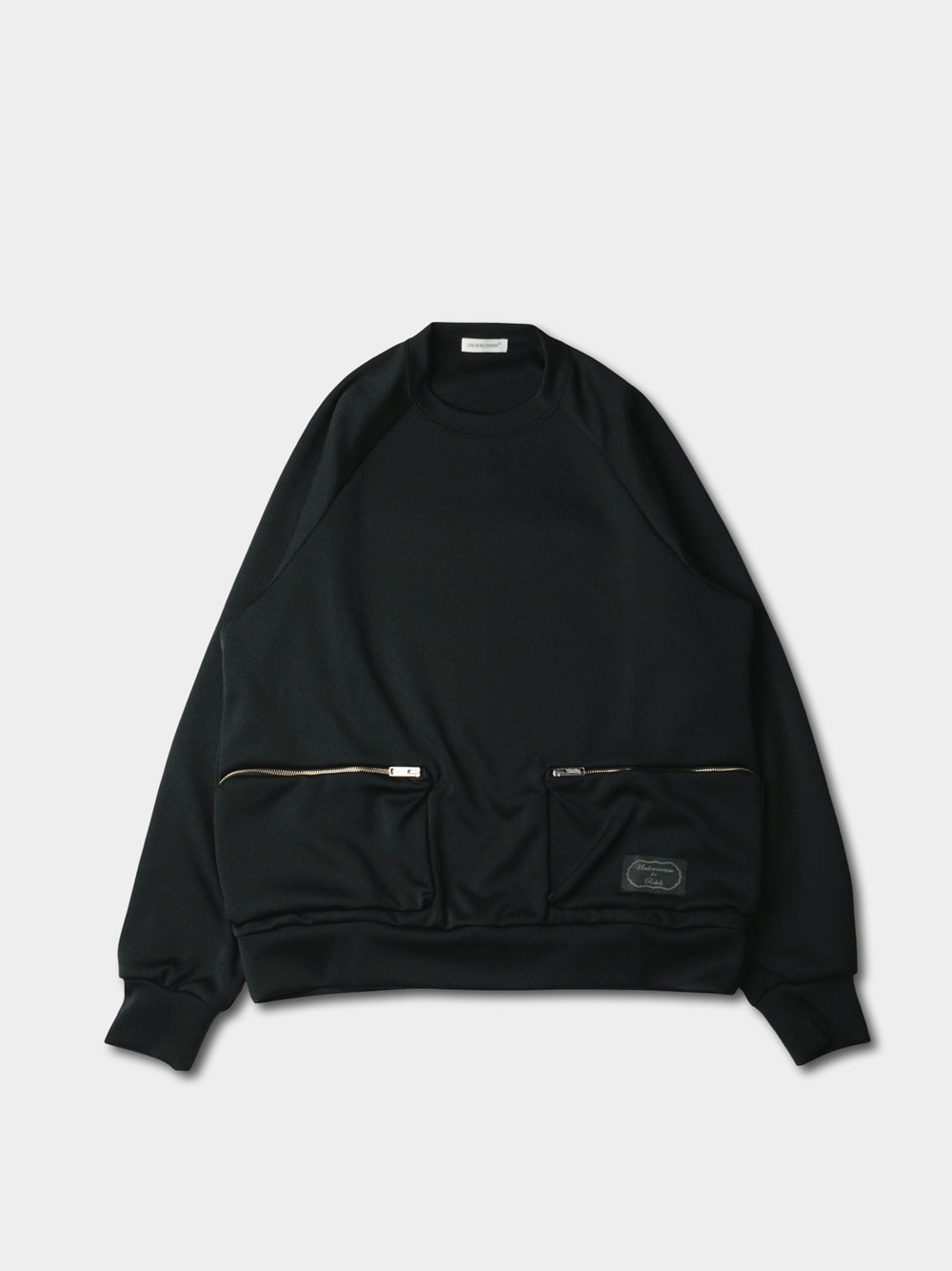 visvim / JUMBO SB SWEAT 3/4 (0125105010021) DMGD BLACK