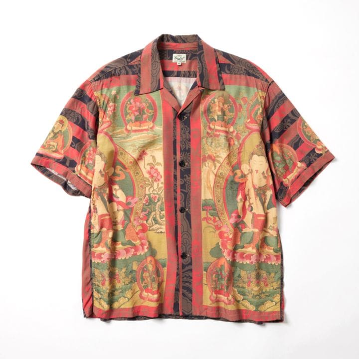 visvim JUDD SHIRT S/S (0126105011007) RED
