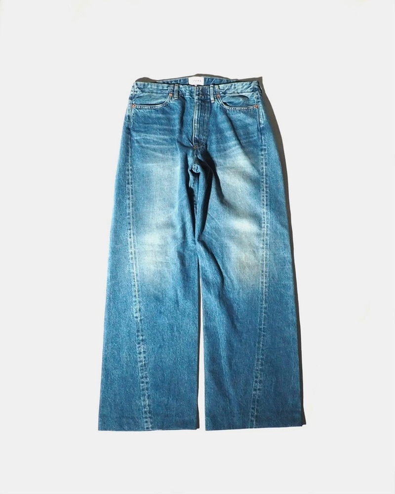 ANCELLM/アンセルム】#01 MIDTAPERED 5P DENIM PANTS (INDIGO) ANC-#01