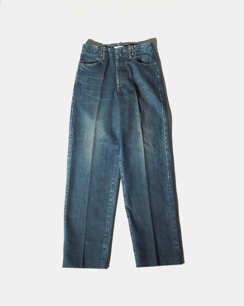 ANCELLM/アンセルム】#01 MIDTAPERED 5P DENIM PANTS (INDIGO) ANC-#01