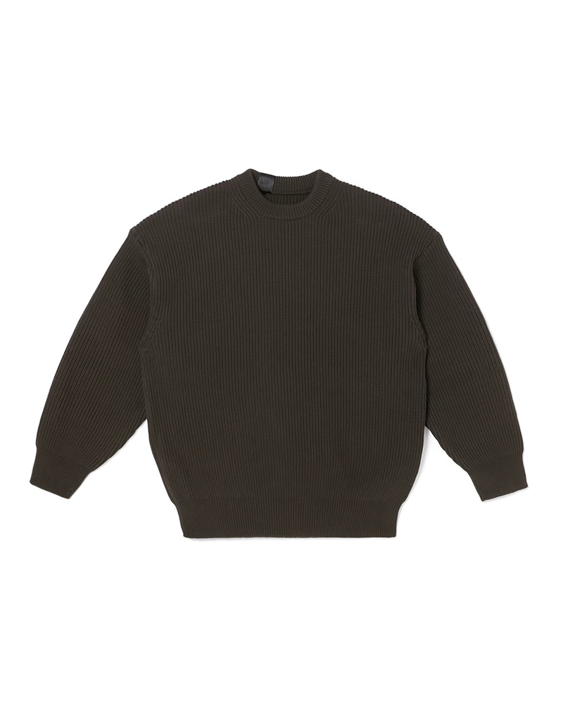 YOKE/ヨーク】 Diagonal Knit Skipper Shirt (BEIGE) YK26SS01251Sの通販