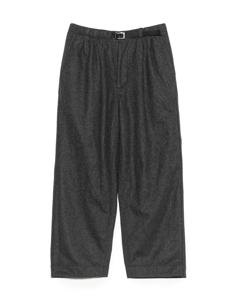nanamica 26FW】Wool Nylon Melton Pants (Charcoal) S26FC053