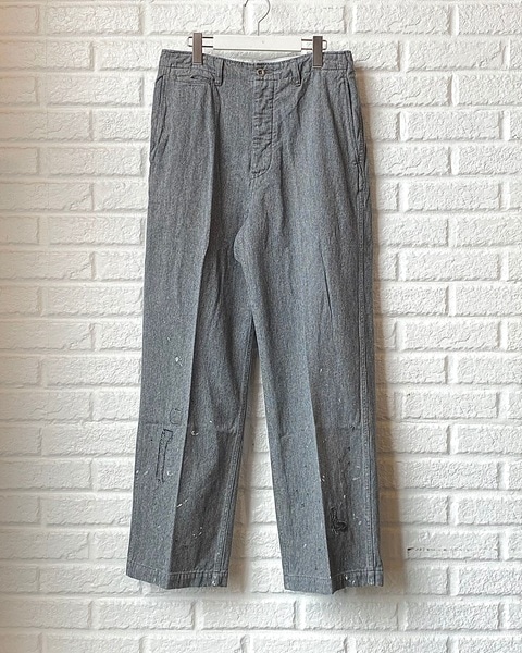 最新作 定価以下 visvim FURROW CHINO CRASH サイズ2 BROADER CHINO