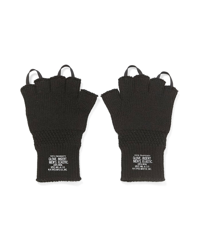 n hoolywood グローブ　手袋　ブラック N.HOOLYWOOD 26FW】FINGERLESS GLOVES (BLACK) 9262-AC06 - CIENTO WEB