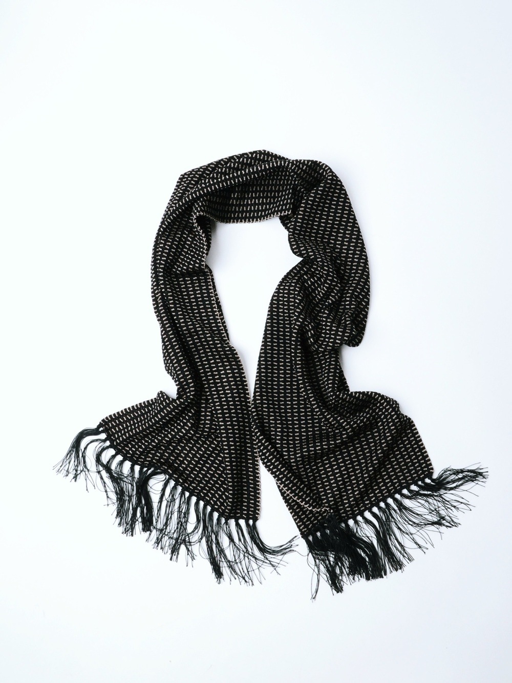 T.T (Taiga Takahashi) タイガタカハシ LOT.015 STOLE (BLACK