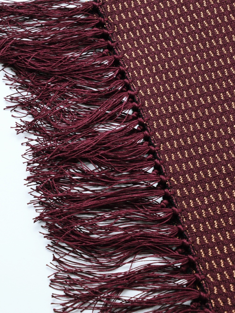T.T (Taiga Takahashi) タイガタカハシ LOT.015 STOLE (BORDEAUX