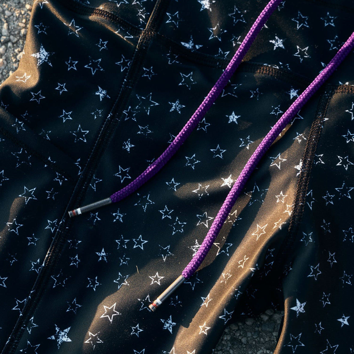 BLACK SHINING STAR 10 POCKETS SHORT LEGGINGS（MEN）