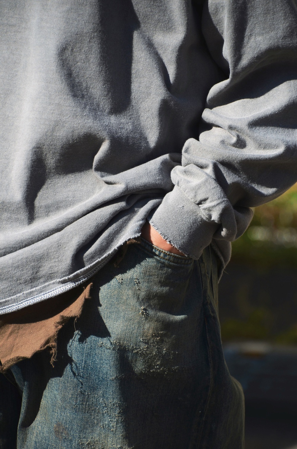 25AW ANCELLM アンセルム MASSAGE L/S T-SHIRT メッセージ ロング