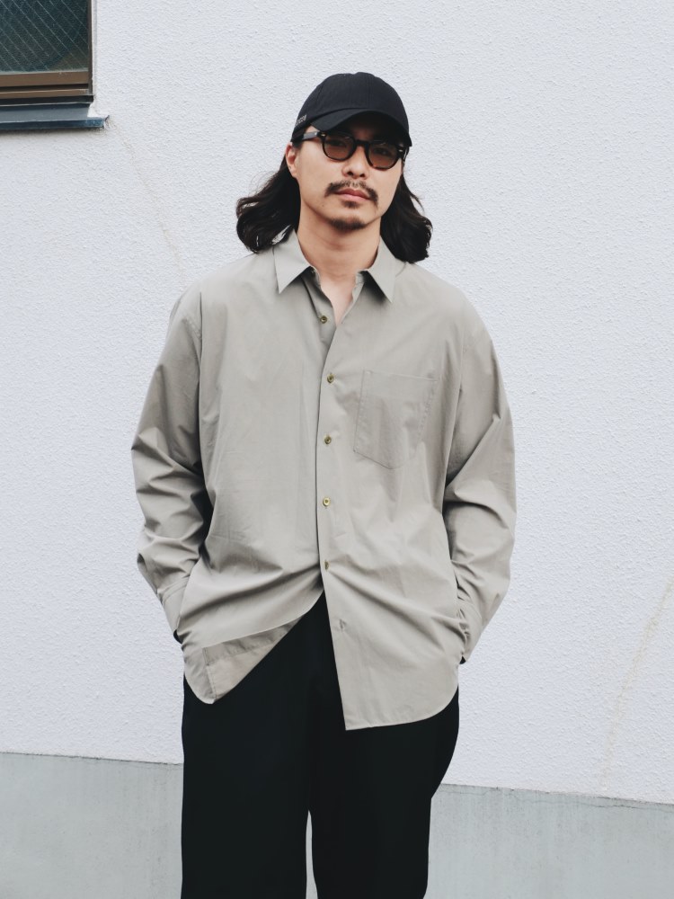 WEWILL｜ DT SHIRT (L.Khaki) W-015-5003の通販