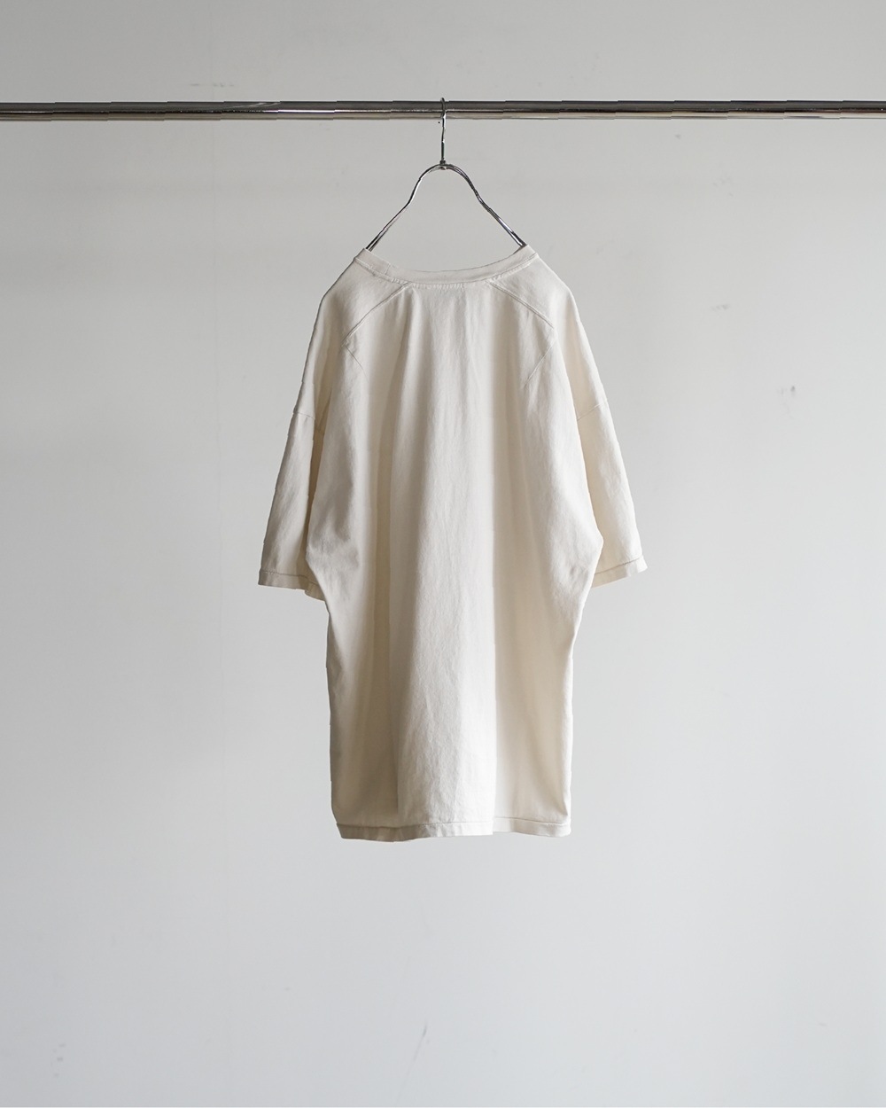 26AW SUMMER】UNEVENNESS SS (G.WHITE) ANC-CT192 ANCELLM アンセルム