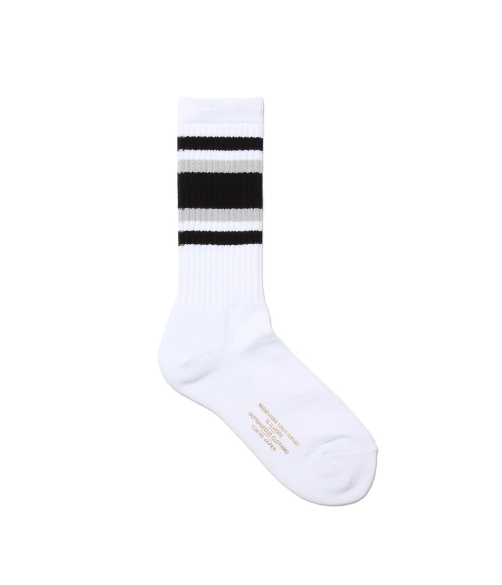 24SS】 WACKO MARIA ワコマリア SKATER SOCKS (TYPE-1