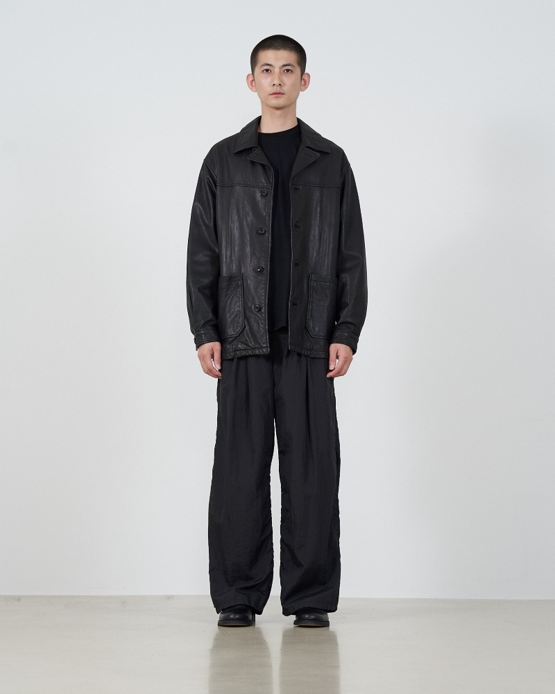 【最終値下】YOKE Leather Like Car Coat SIZE:3 YOKE / LEATHER-LIKE CAR COAT – carol ONLINE STORE