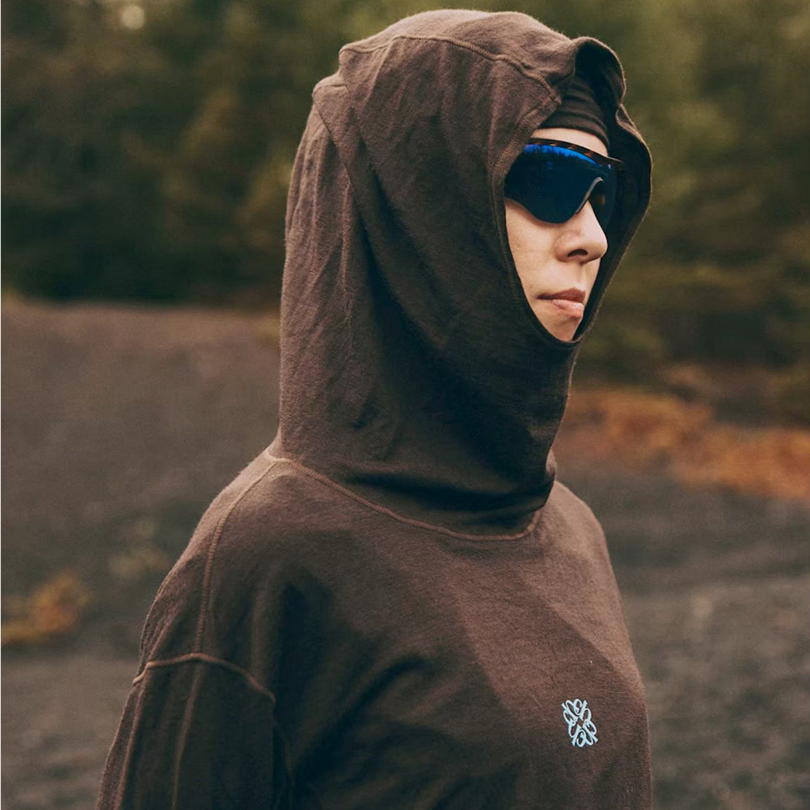 charbon シャルボン WOOL SOLID HOODIE サイズL WOOL SOLID HOODIE