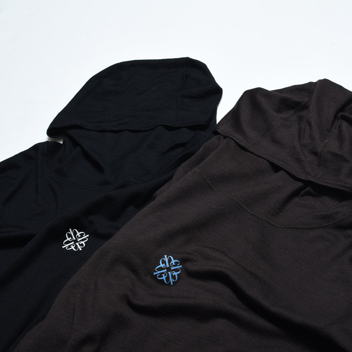 SOLID WOOL HOODIE BROWN