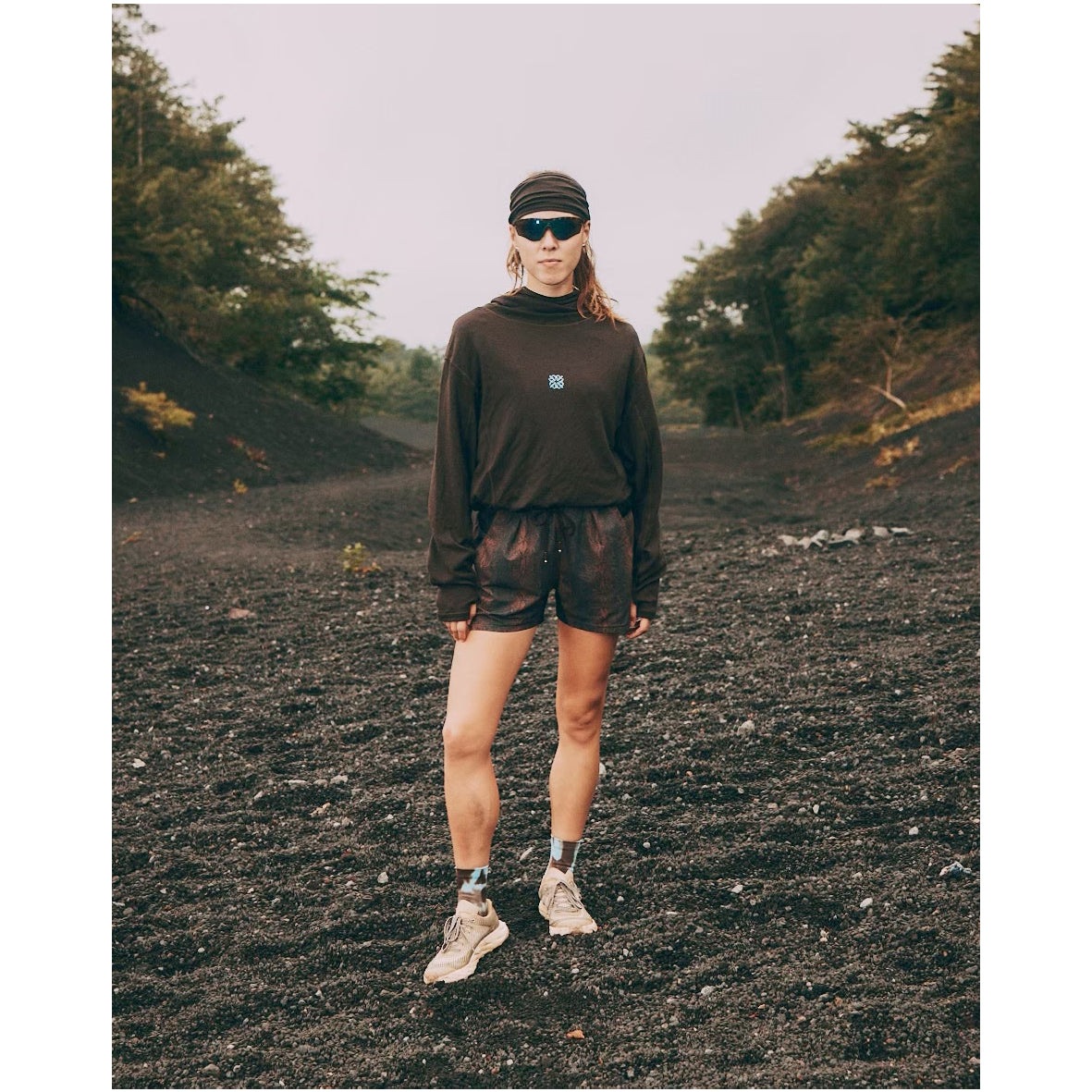 SOLID WOOL HOODIE BROWN