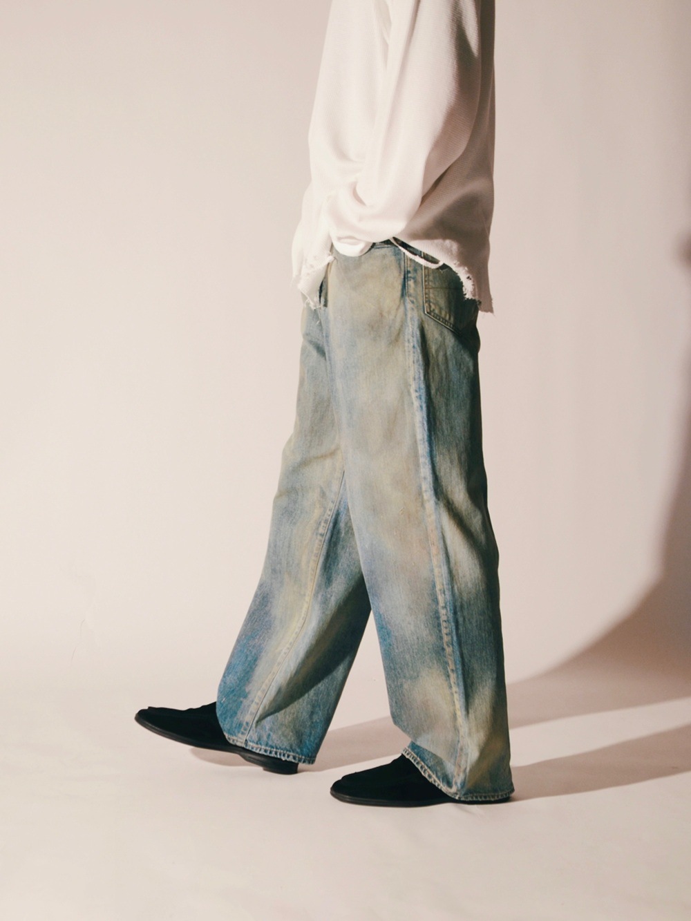 26FW】ANCELLM アンセルム #08 MIDDLE STRAIGHT 5P DENIM PANTS 
