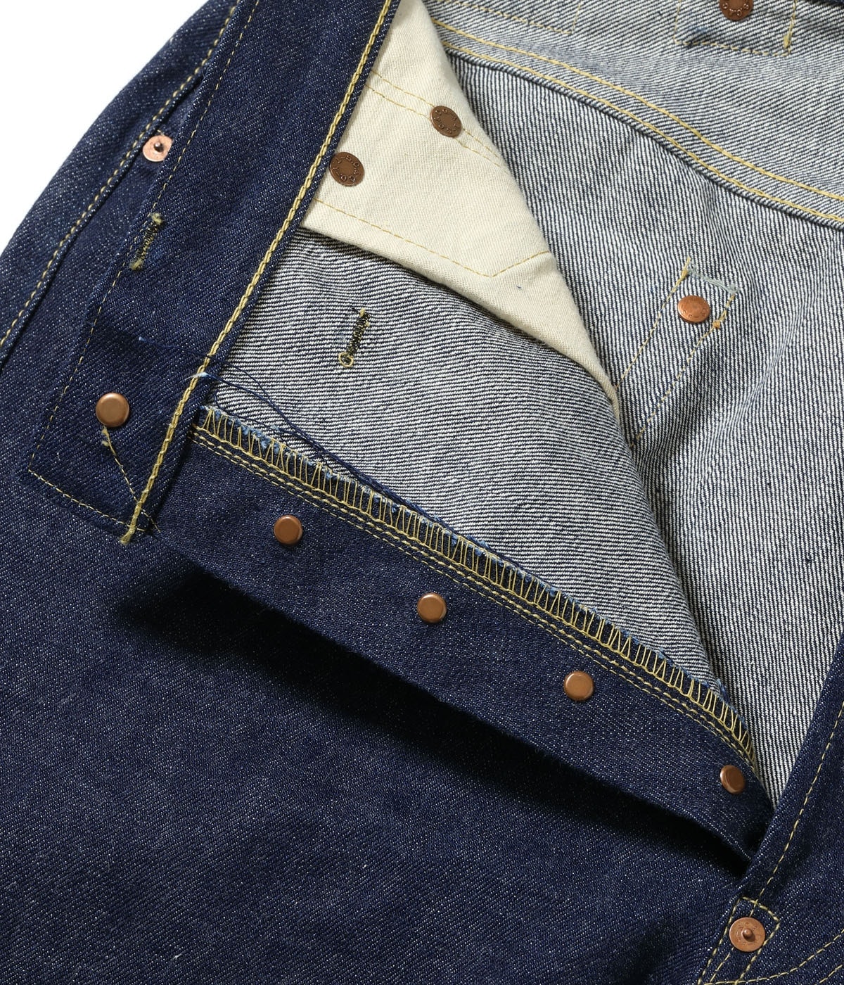 SC49005 新品ONEWASHサイズ32 SUGAR CANE1942 SUGAR CANE 1942 model Blue Denim Overalls SC49005 | Klaxon