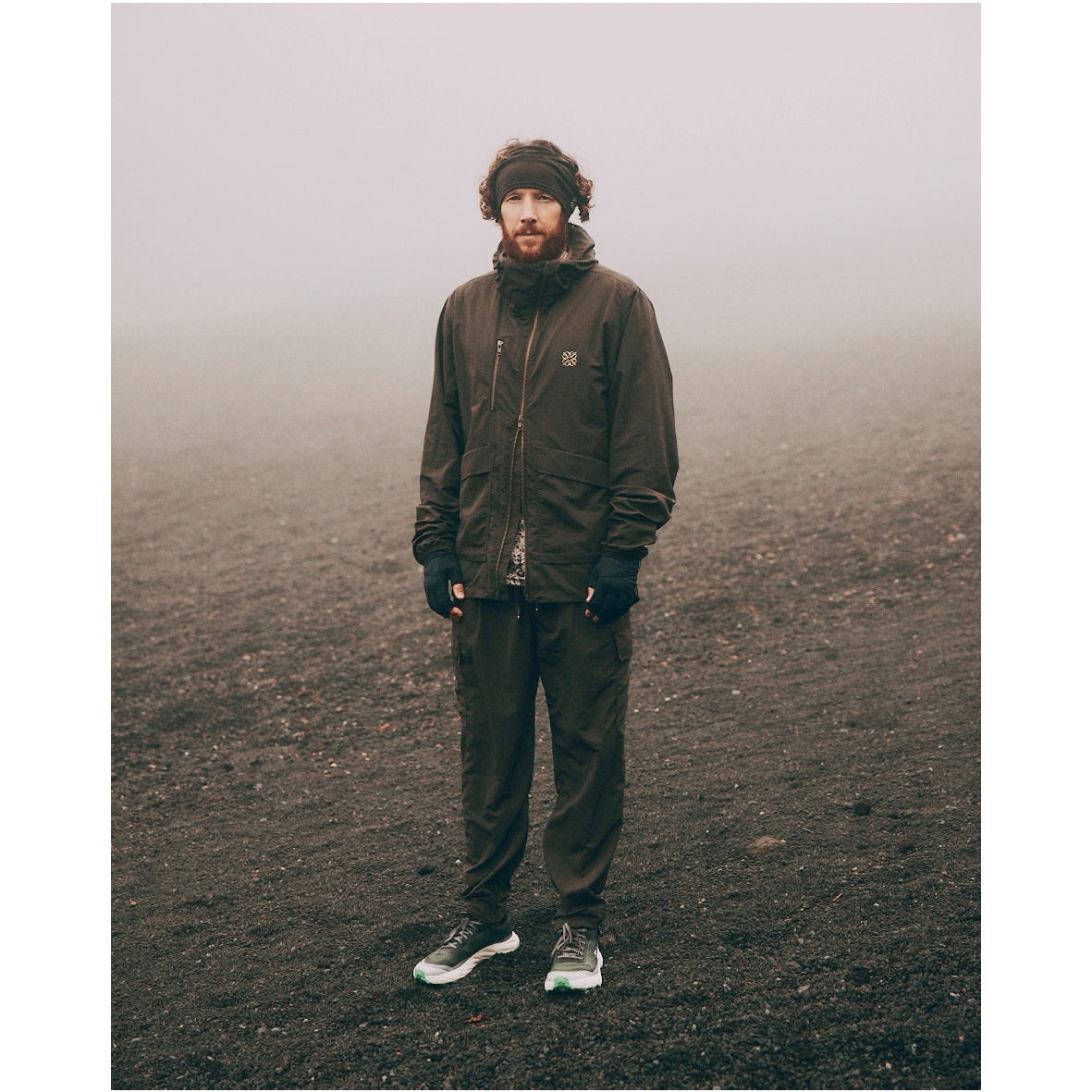 charbon / LIMONTA NYLON CARGO LONG PANTS BROWN